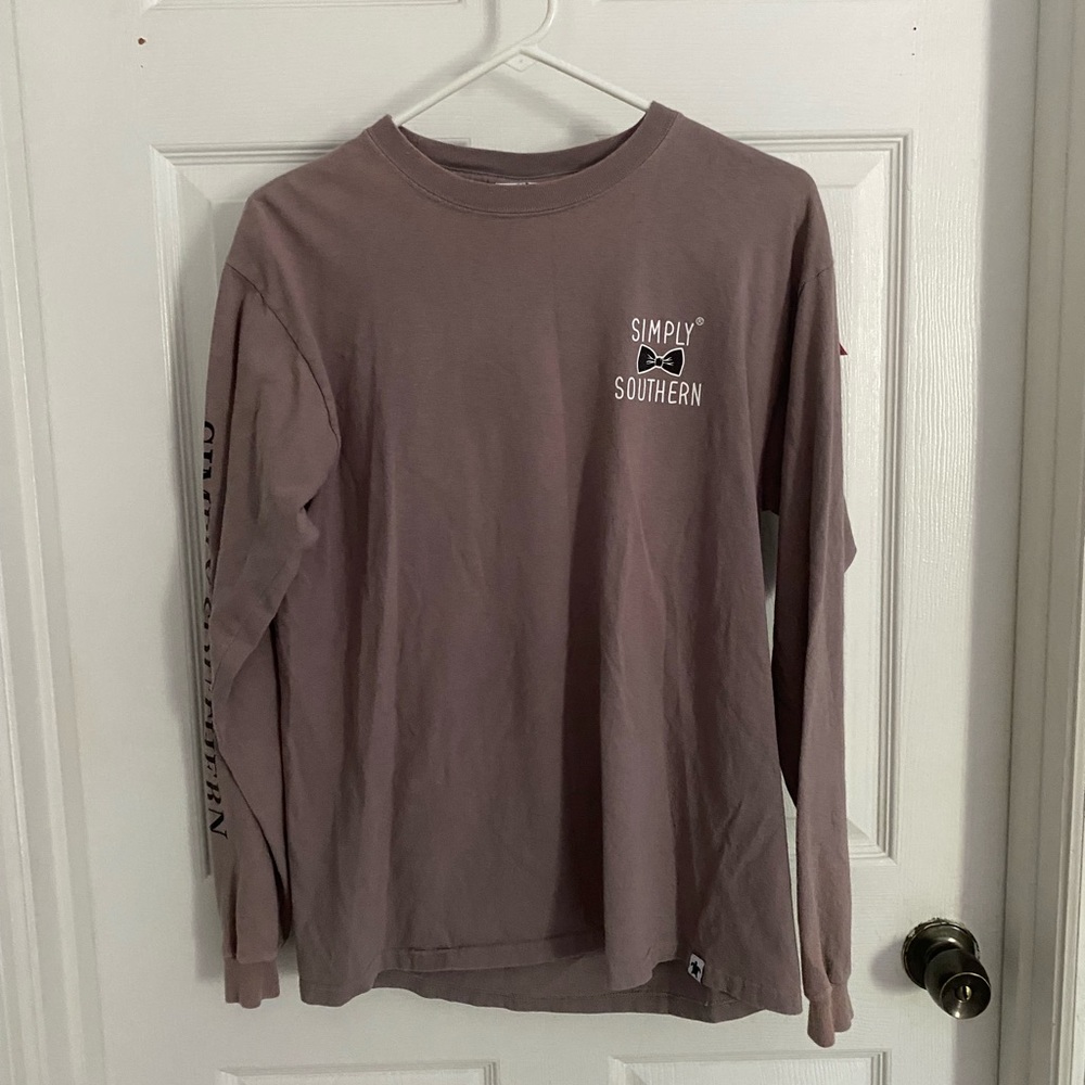 Simply Southern Gray “Do Everything in Love” Long Sleeve T-shirt